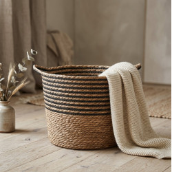 Straw Basket Set 3 Pcs